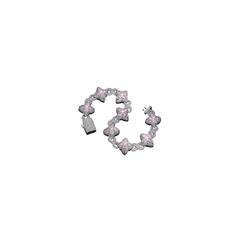Silver & Pink